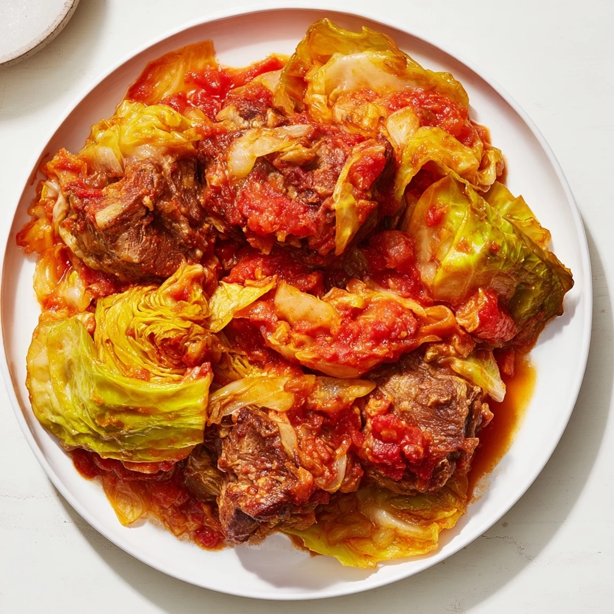Sweet Cabbage Pork Stew