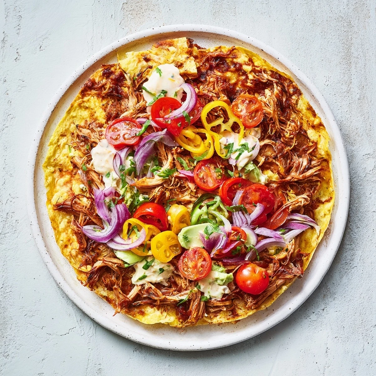 A close-up view of perfectly-cooked Sheet-Pan Fajita Chicken Rainbow Wraps, bursting with fresh ingredients, ready to be devoured.