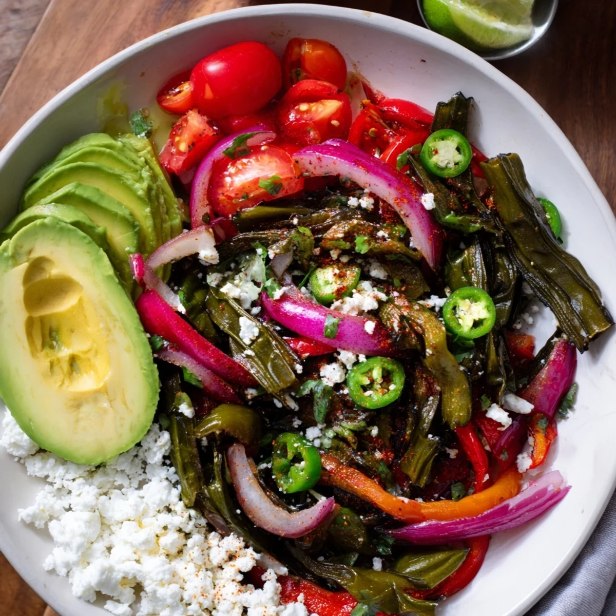 Sizzling Desert Cactus Taco Platter with vibrant toppings and warm tortillas, ready to serve.