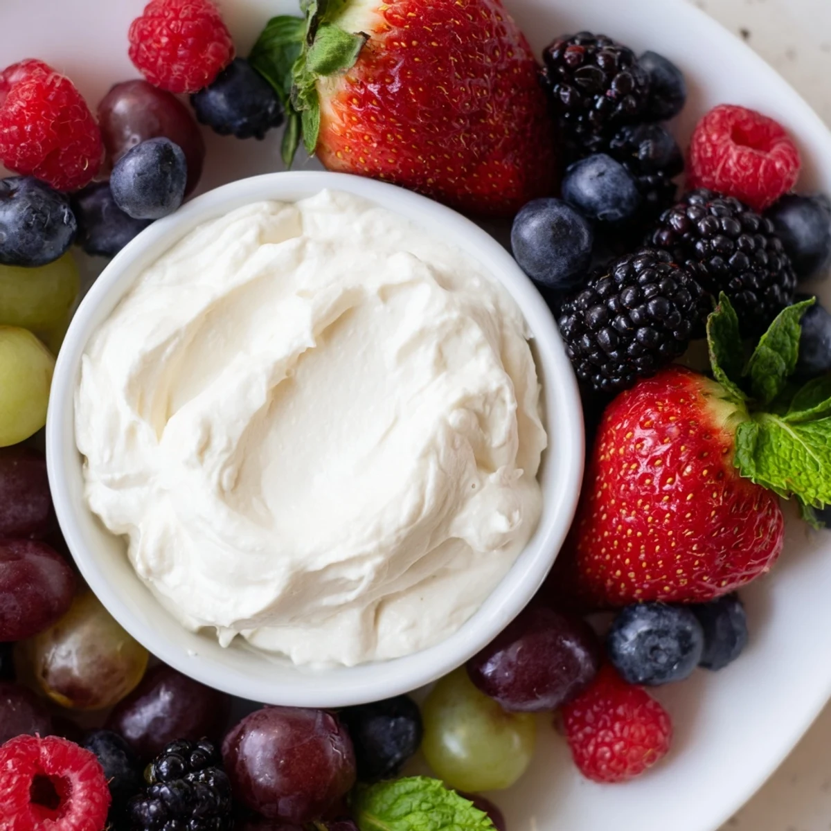 Mistletoe Kiss Berry Dip Board