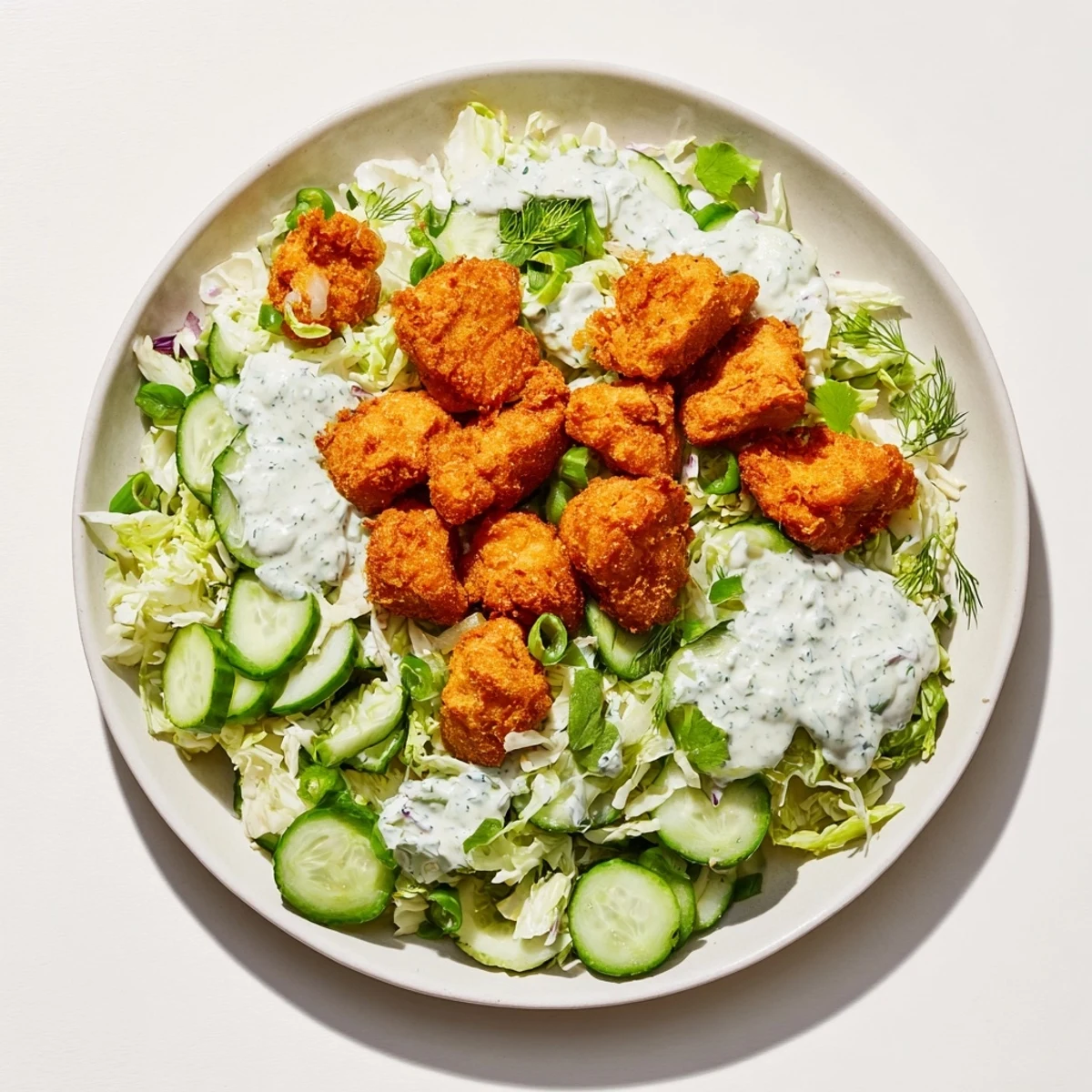 Green Goddess Nugget Salad