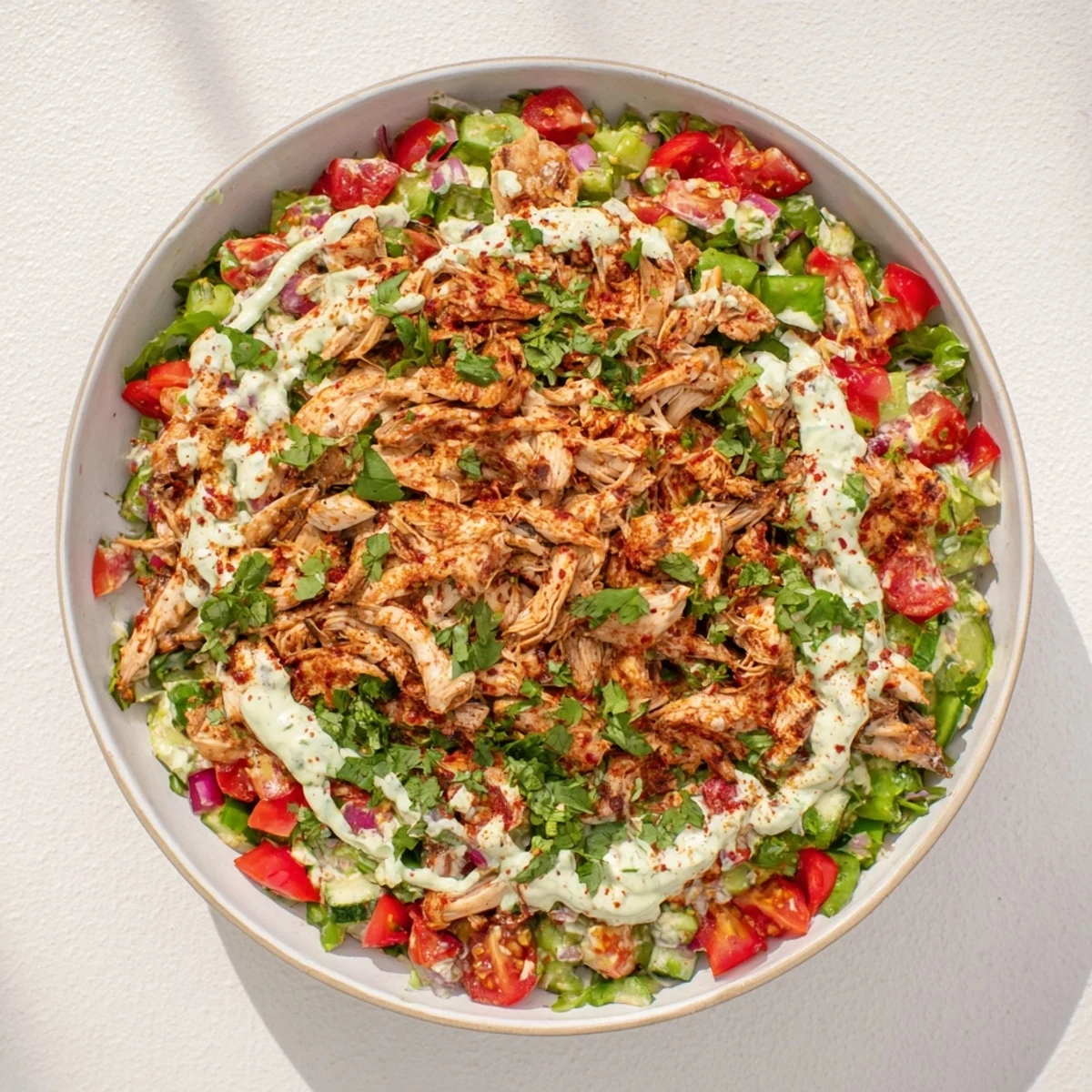 Green Goddess Chicken Dip