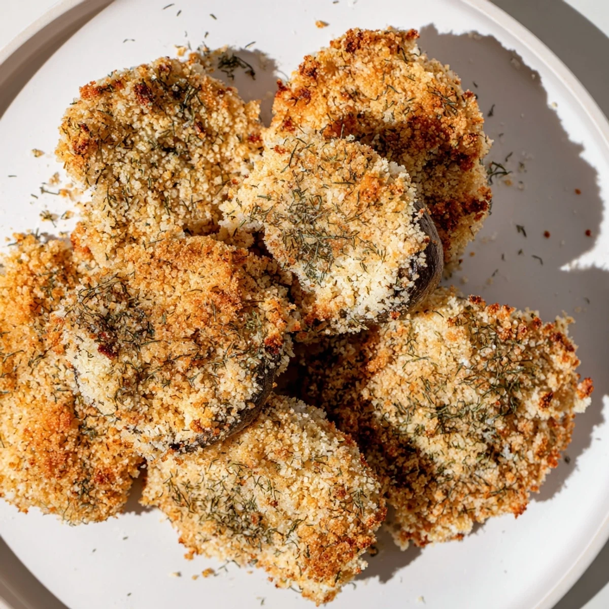 Ranch-Seasoned Crispy Mushrooms