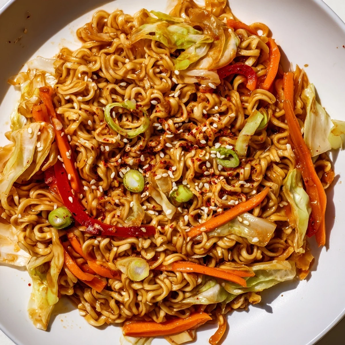 Spicy Ramen Stir Fry