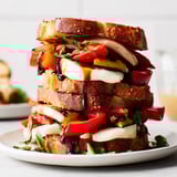 Sheet-Pan Roasted Veggie Caprese