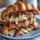 Easy Butter Croissant Sandwich