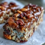 No-Bake Granola Energy Bars with oats, nuts, and dried fruit—perfect for hiking or quick snacks.