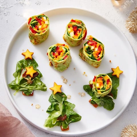 Air Fryer Christmas Tree Wraps