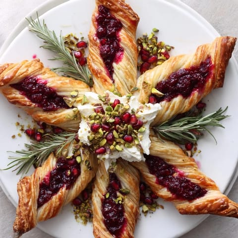 Cranberry Christmas Star