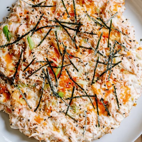 Creamy Salmon Sushi Bake