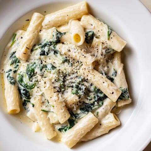 Creamy Spinach Pasta