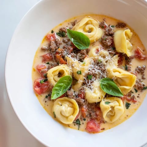 Tortellini Beef Soup