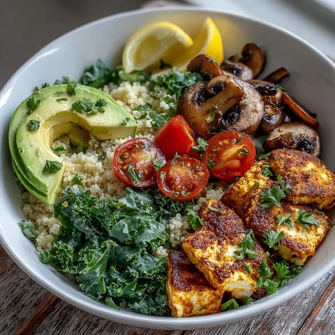 Scrambled Tofu Breakfast Bowl