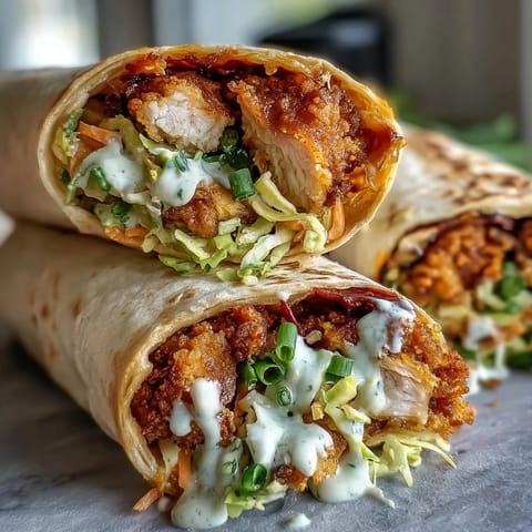 Crispy KFC Turkey Snack Wraps