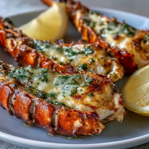 Buttery Keto Garlic Butter Crab Legs piled high on a platter, garnished with fresh parsley and lemon.