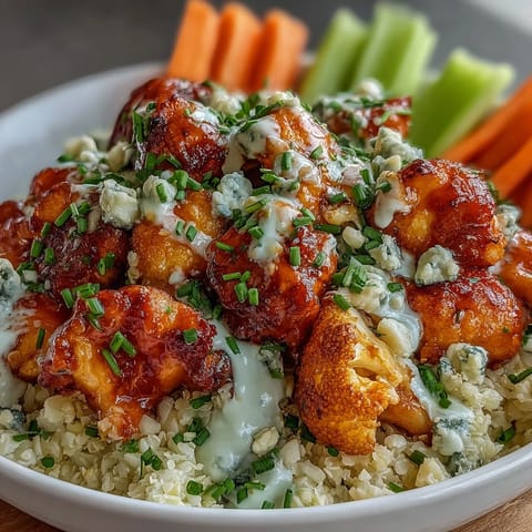 Keto Buffalo Chicken Cauliflower