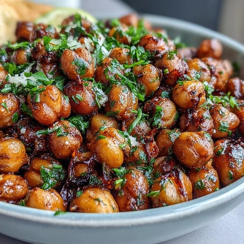 Crispy Baked Chickpeas