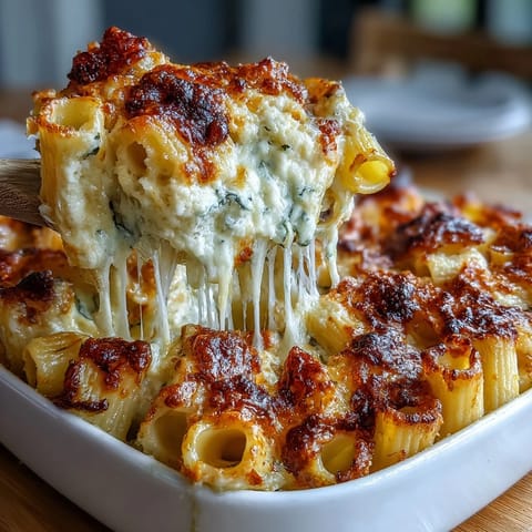 One-Pot Cheesy Pasta Bake