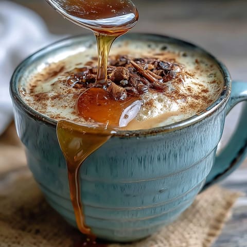 Dandelion Tea Latte Oat Honey