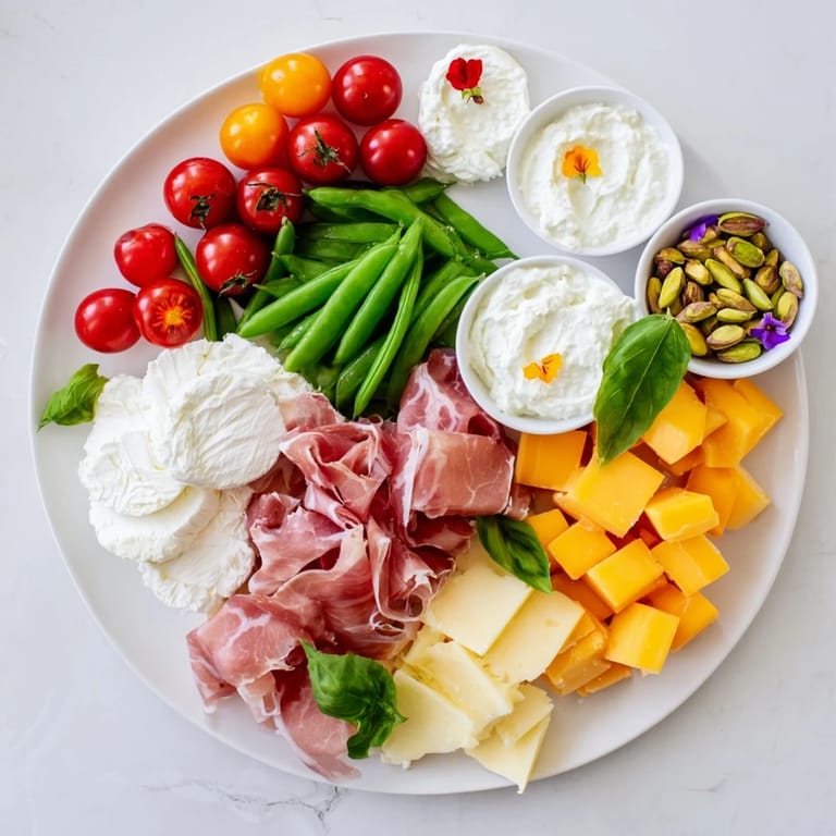 This Dragonfly Dance Appetizer Tray offers a delicious assortment of flavors perfect for entertaining your guests.