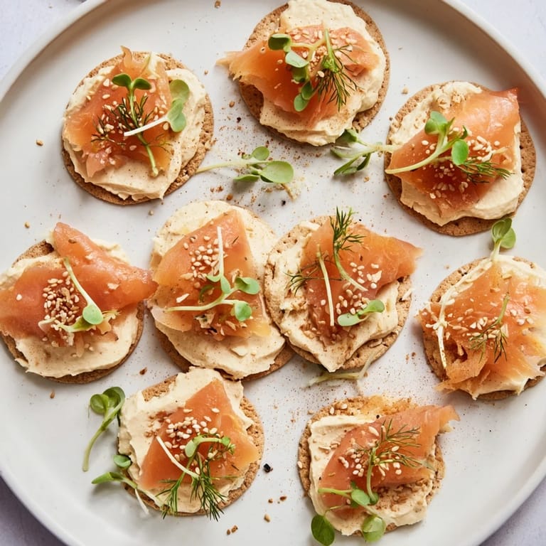 Savor the flavors of The Driftwood Beach appetizer, crackers, smoky fish, and hummus, a perfect light bite.