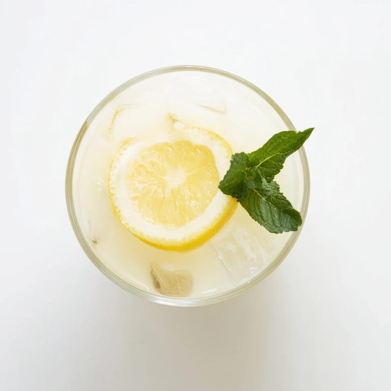 Close-up of a pitcher filled with Creamy Lemonade Drink, highlighting its velvety texture and bright citrus tones.  