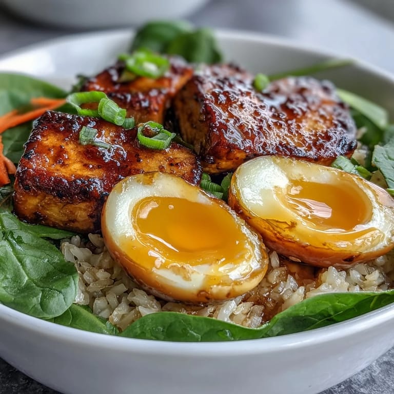 Fresh cucumber and julienned carrots add vibrant crunch and color to this easy Asian-inspired breakfast.