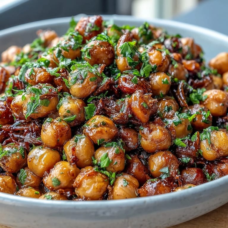 Golden roasted chickpeas with zesty chili lime flavor, a crunchy vegan snack bursting with spice and citrus aroma.